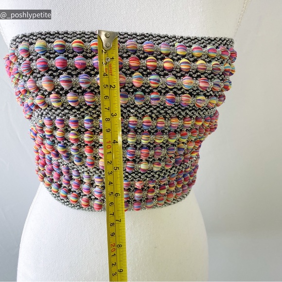 Forever 31 s colorful tube top bandeau - Picture 6 of 15